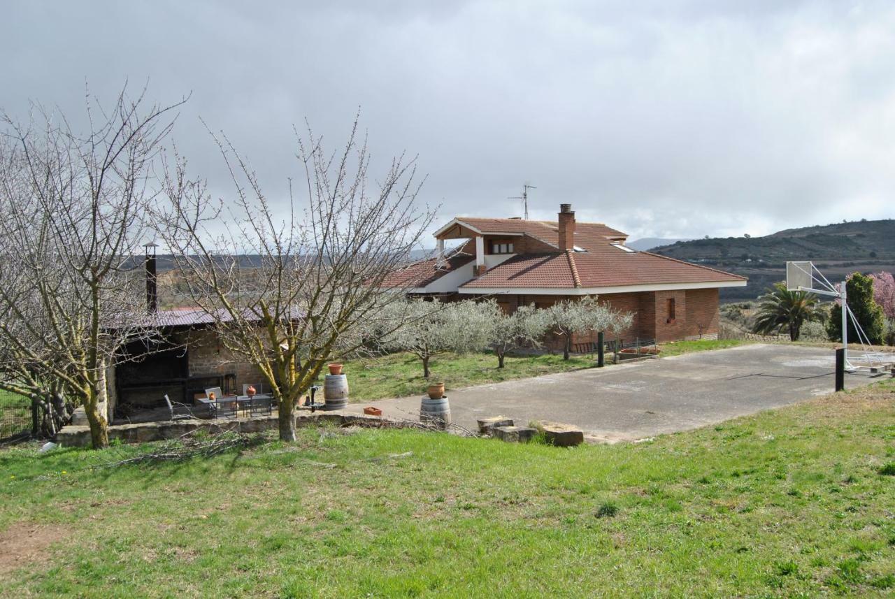 Villa Casa Pichon Etxea Lapuebla de Labarca Exterior foto